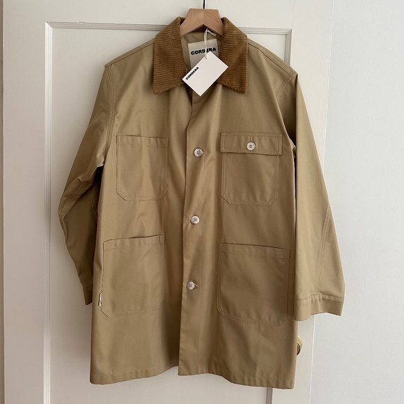 CORDERA beige worker jacket NEW - Picture 5 of 5